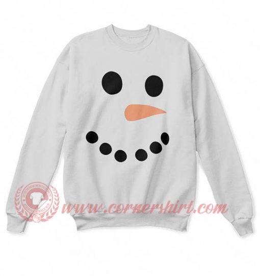 Snow Man Christmas Sweatshirt