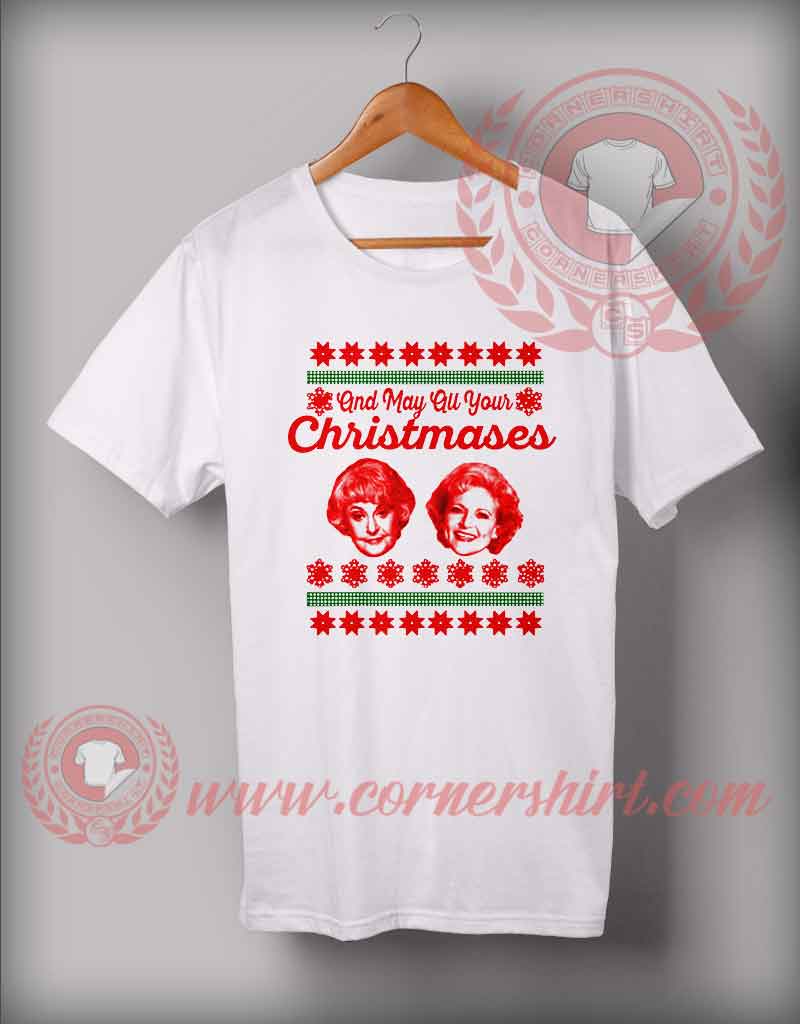 Golden Girls Christmas Custom Design T shirts