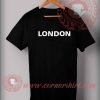 London Custom Design T shirts