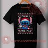 Custom Design T shirts Lilo Stitch Ohana Christmas