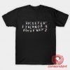 Stranger Things Alphabet Custom Design T Shirts