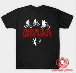 Custom T Shirt The Upside Down Bike