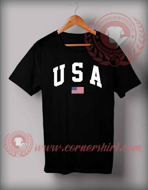 Custom Shirt Design USA Flag