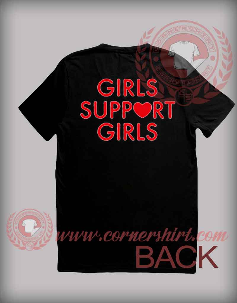 Custom Shirt Design Girls Support Girls