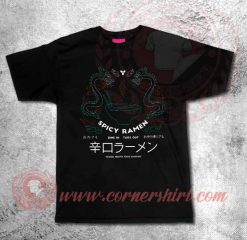 Spicy Ramen Custom Design T shirts