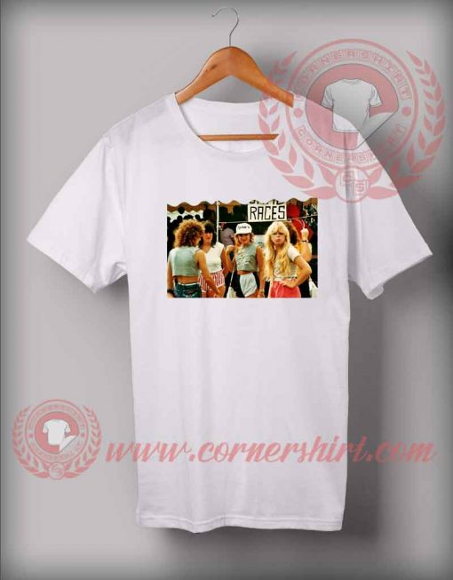 1980s Fashion for Teenage Girls Custom Design T shirts