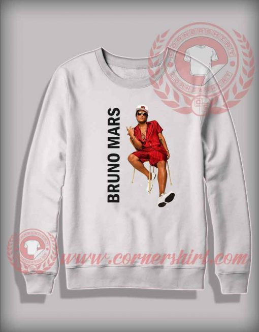 Bruno Mars 24k Album Custom Design Sweatshirt
