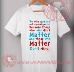 Dr Seuss Quotes Custom Design T shirts