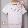 Selena Gomes Sign Custom Design T shirts