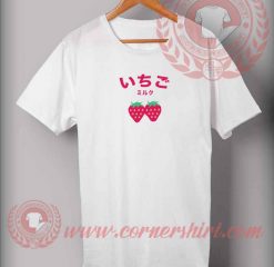 Ichigo Strawberry Milk Custom Design T shirts