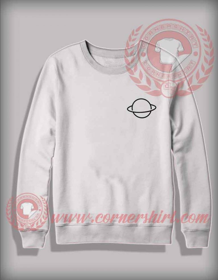 Saturn Planet Custom Design Sweatshirt - Custom Shirt Design