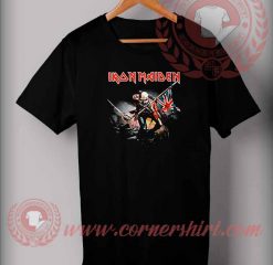 Iron Maiden Trooper Custom Design T shirts
