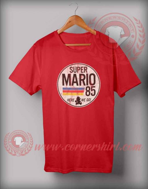 Super Mario 85 Custom Design T shirts