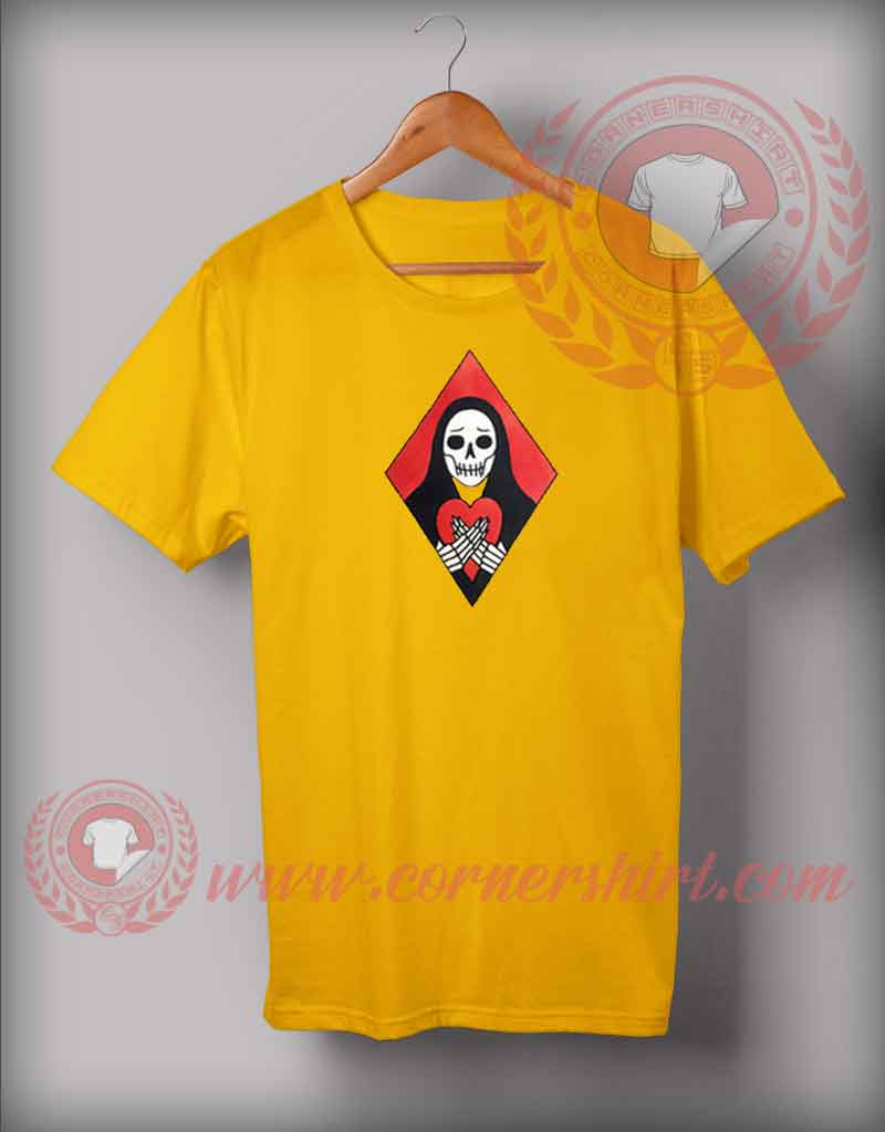 Skull Heart Skeleton Custom Design T shirts