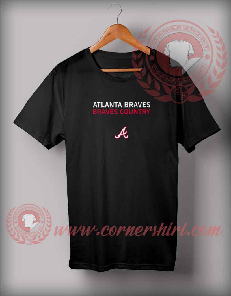 atlanta braves custom t shirt