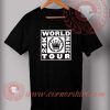 Bruno Mars World Tour T shirt
