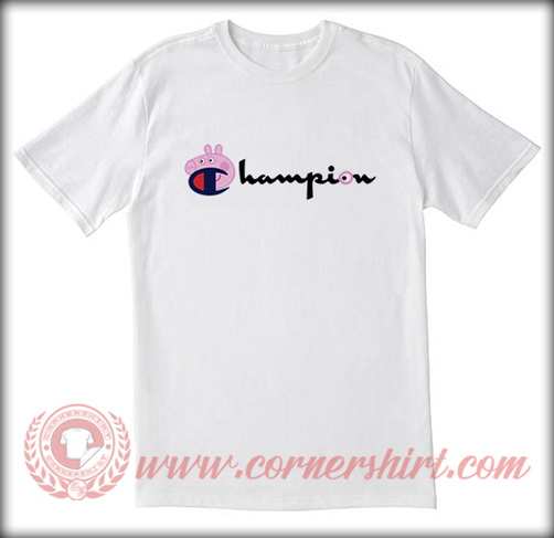 Champion X Peppa Pig Custom T shirt 