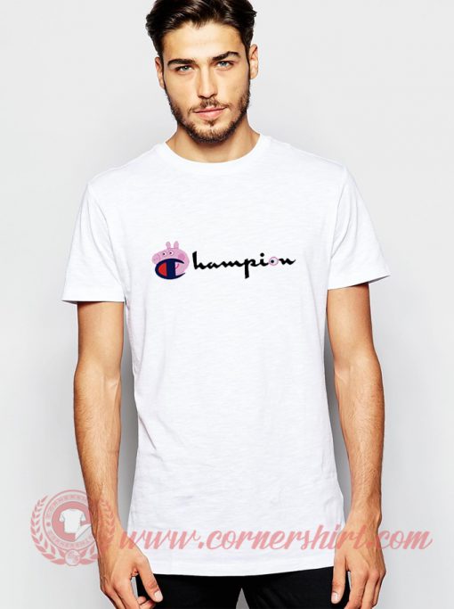 Champion X Peppa Pig Custom T shirt
