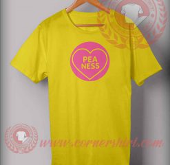 Love Heart Peaness T shirt