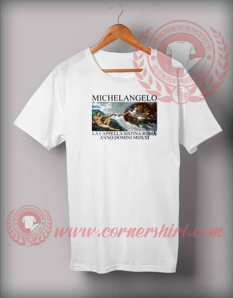 Michelangelo Quotes T shirt