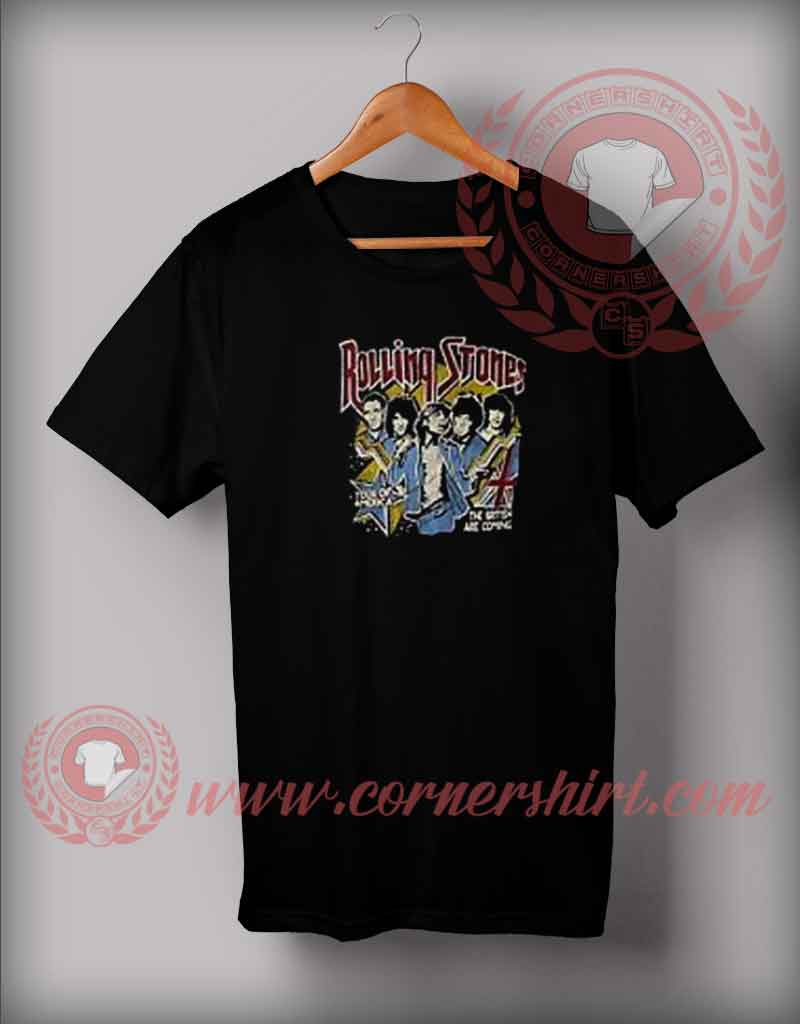 Rolling Stones British Are Coming T shirt