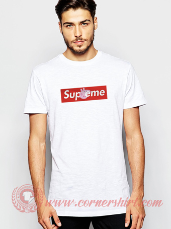 Supreme X Peppa Pig Custom T shirt - Hype Streetwear - Cornershirt.com