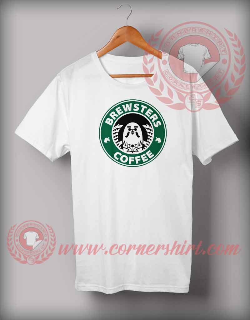 Brewsters Coffee Parody T shirt