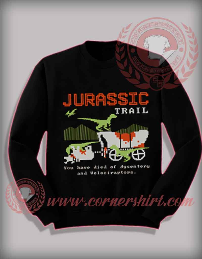 Jurassic Trail Christmas Sweatshirt