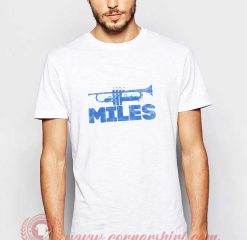 Miles Davis Trumpet Logo T shirt