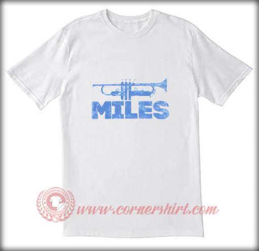 Miles Davis Trumpet Logo T shirt