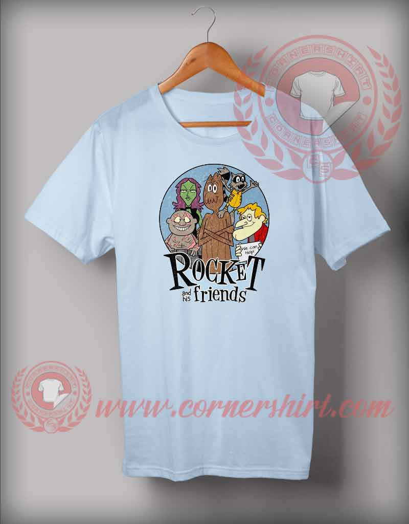 Rocket And Friends T shirt