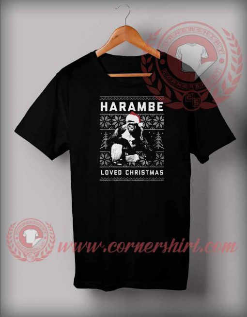 Harambe Love Christmas T shirt