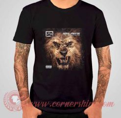 50 Cent Animal Ambition Albums T shirt