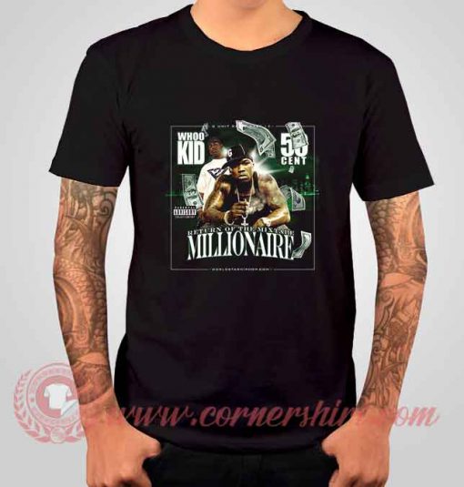 50 Cent Return Of The Mixtape Millionaire Albums T shirt