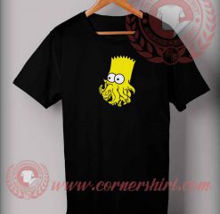 Bart Cthulhu Parody T shirt