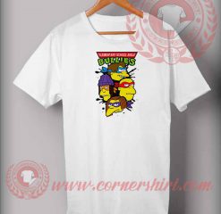 Bart Ninja Bullies Parody T shirt