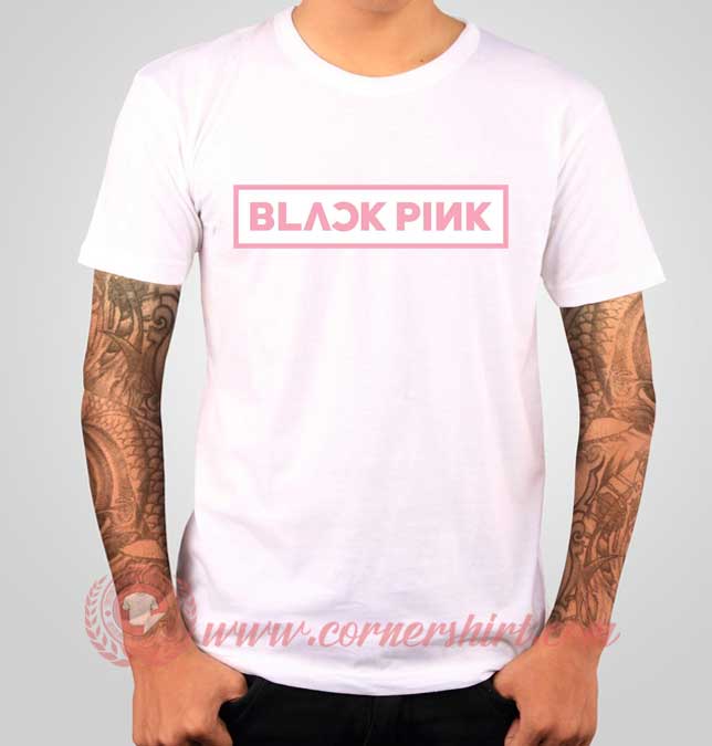 Blackpink Logo T shirt - Superstar T shirt - Cornershirt.com