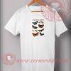 Papillons Butterfly Vintage T shirt