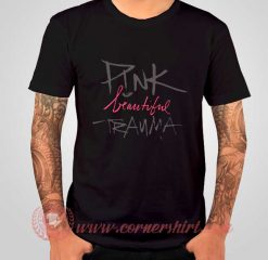 Pink Beautiful Trauma T shirt