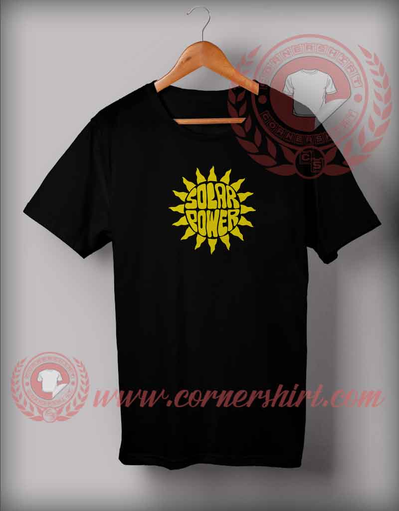 Solar Power Logo T shirt