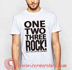 One Two Three Rock T shirt