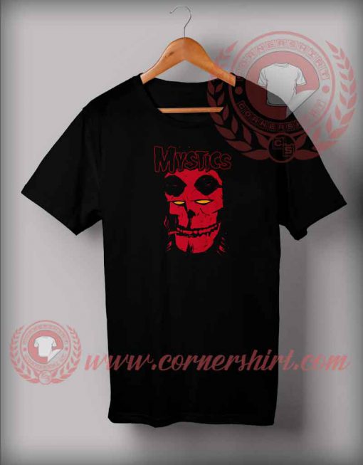 Misfits Mystics Parody T shirt - Cornershirt.com