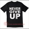 Mo Salah Never Give Up T shirt
