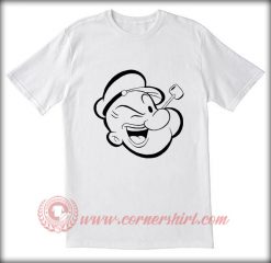 Popeye Face T shirt