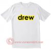 Drew Logo Justin Bieber T Shirt
