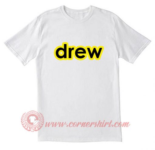 Drew Logo Justin Bieber T Shirt