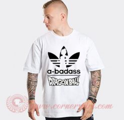 A Badass Adidas Parody Dragon Ball T Shirt