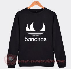 Bananas Adidas Parody Sweatshirt