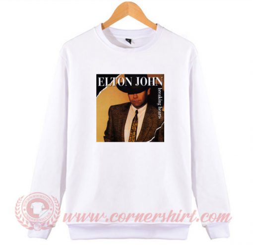 Elton John Breaking Hearts Sweatshirt