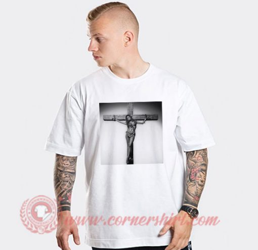 Raquel Welch On The Cross T Shirt | Cornershirt.com